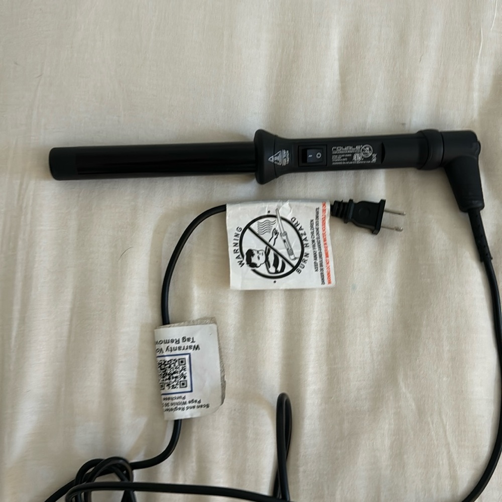 Curling wand